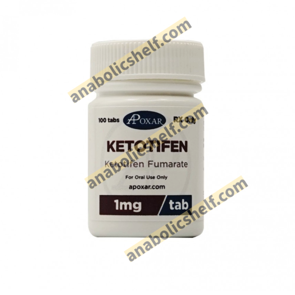 Ketotifen (Removes Clen Side Effects) 1mg/60tabs - Pharmacy Grade