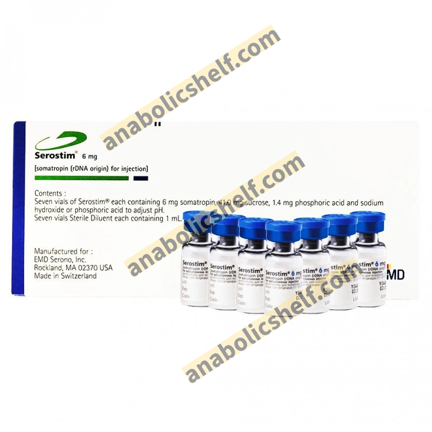 Serostim HGH - Growth Hormone 126IU - MerckSerono