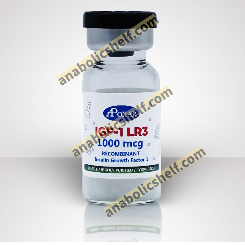 IGF-1 LR3 1000mcg/vial RECOMBINANT (not synthetic) Receptor Grade - Apoxar