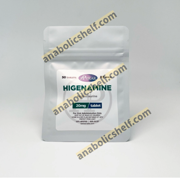 Higenamine (Energy, Focus, Fat Loss) - 20mg/50tabs - Apoxar