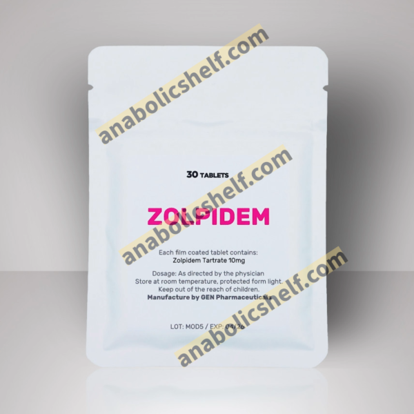 Zolpidem 10mg 30 tablets - GEN