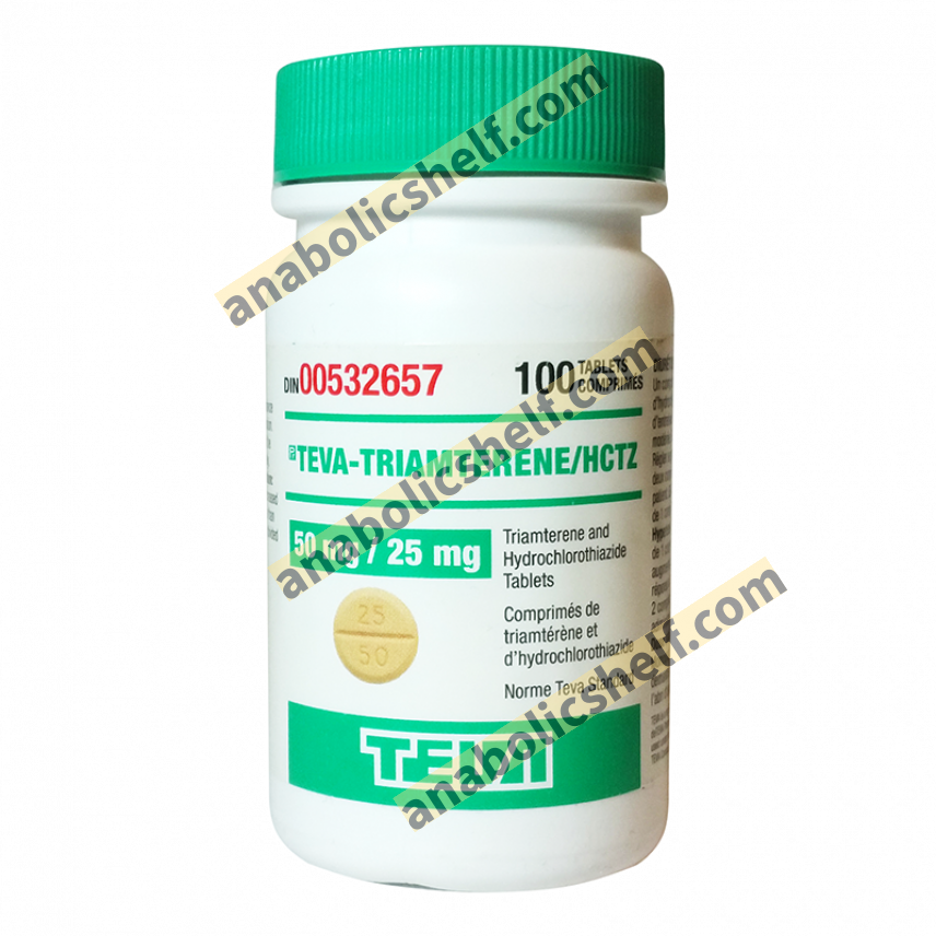 Triamterene 75mg/100tabs (diuretic) - Canadian Generic