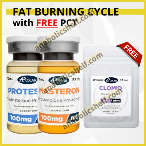 Testosterone Propionate and Masteron Cycle with Free PCT - 6 Weeks - Fat Burning and Lean Look