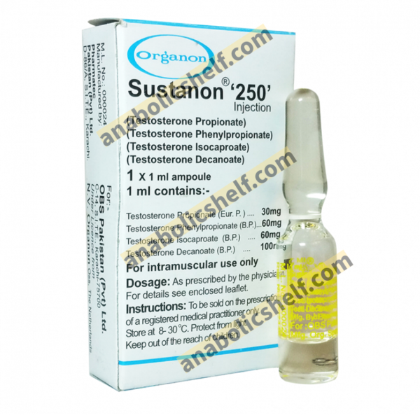 Sustanon 250mg/ml Pharmacy Grade - Organon OBS Karachi, Aspen Ampules