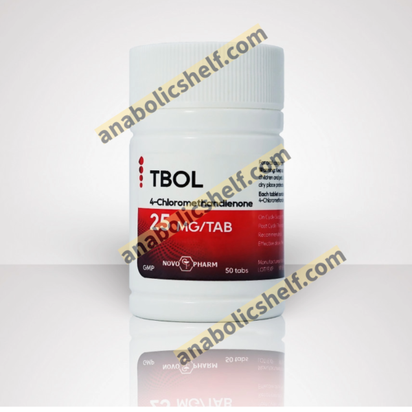 Turinabol (Tbol) 25mg/50tabs - NovoPharm