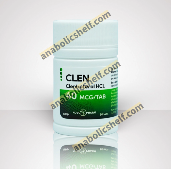 Clenbuterol (Fat Loss) 40mcg/50tabs - NovoPharm