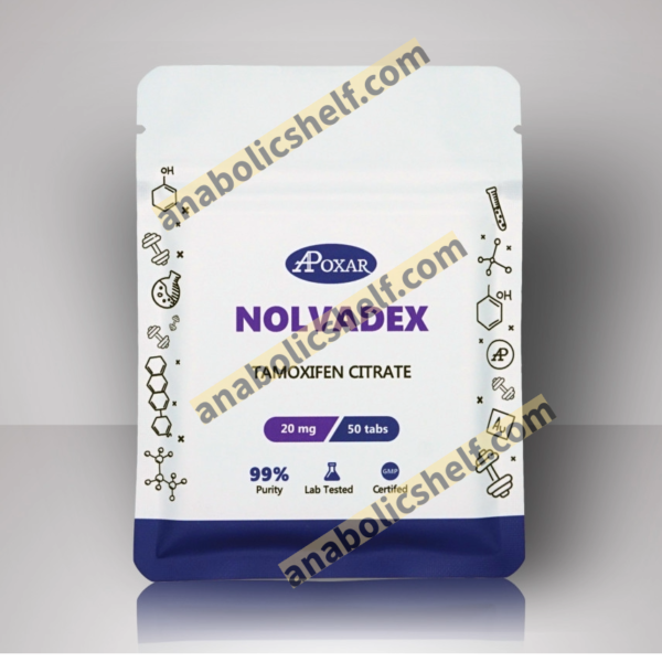 Nolvadex - Tamoxifen (Anti-estrogen, PCT) 20mg/50tabs - Apoxar