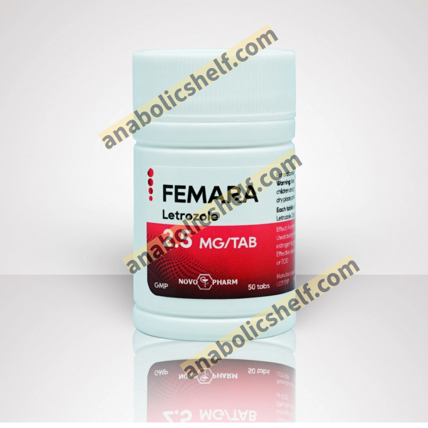 Femara - Letrozole (Estrogen Blocker) 2.5mg/30tabs - NovoPharm